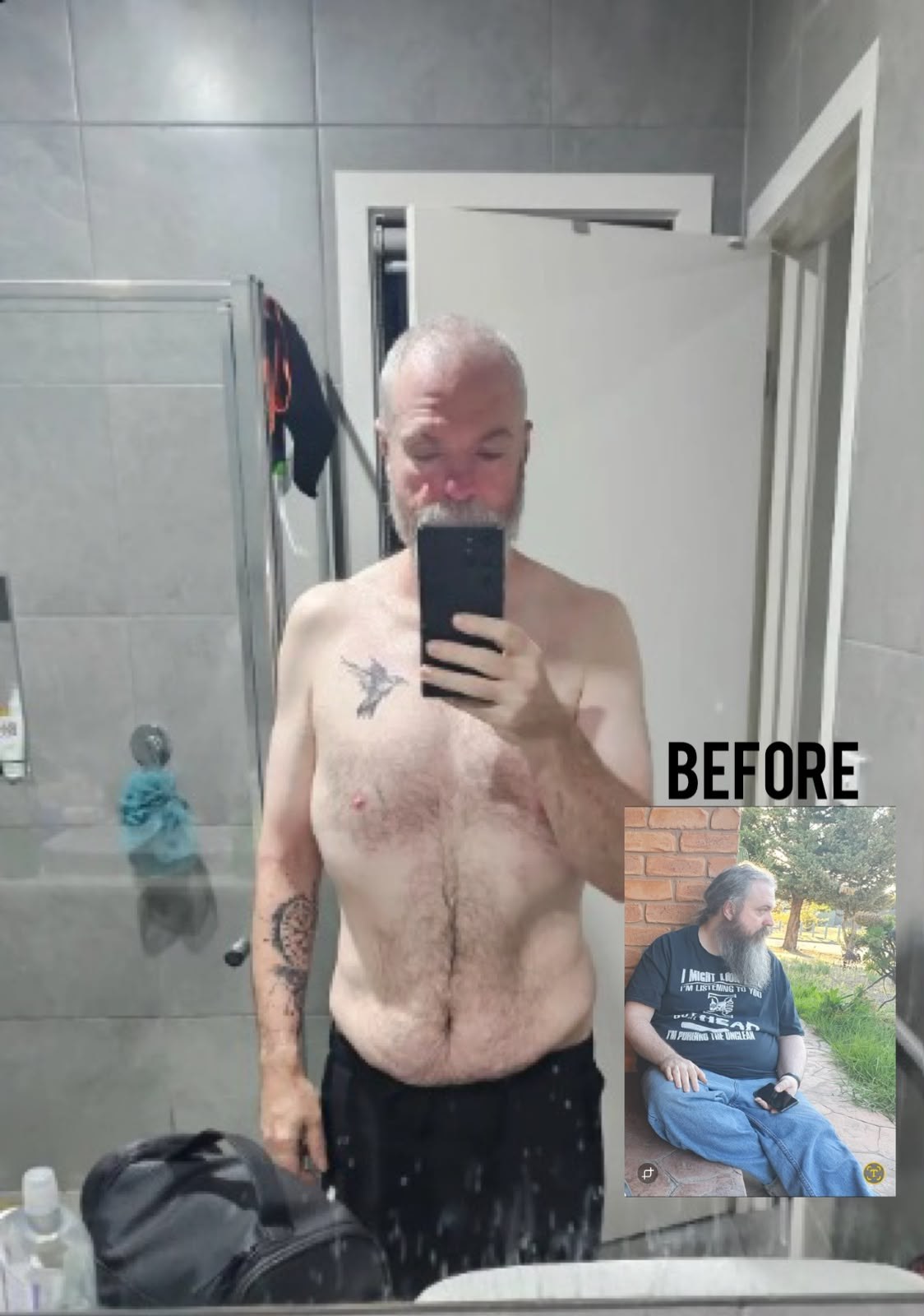 KPI client transformation 1, progress comparison